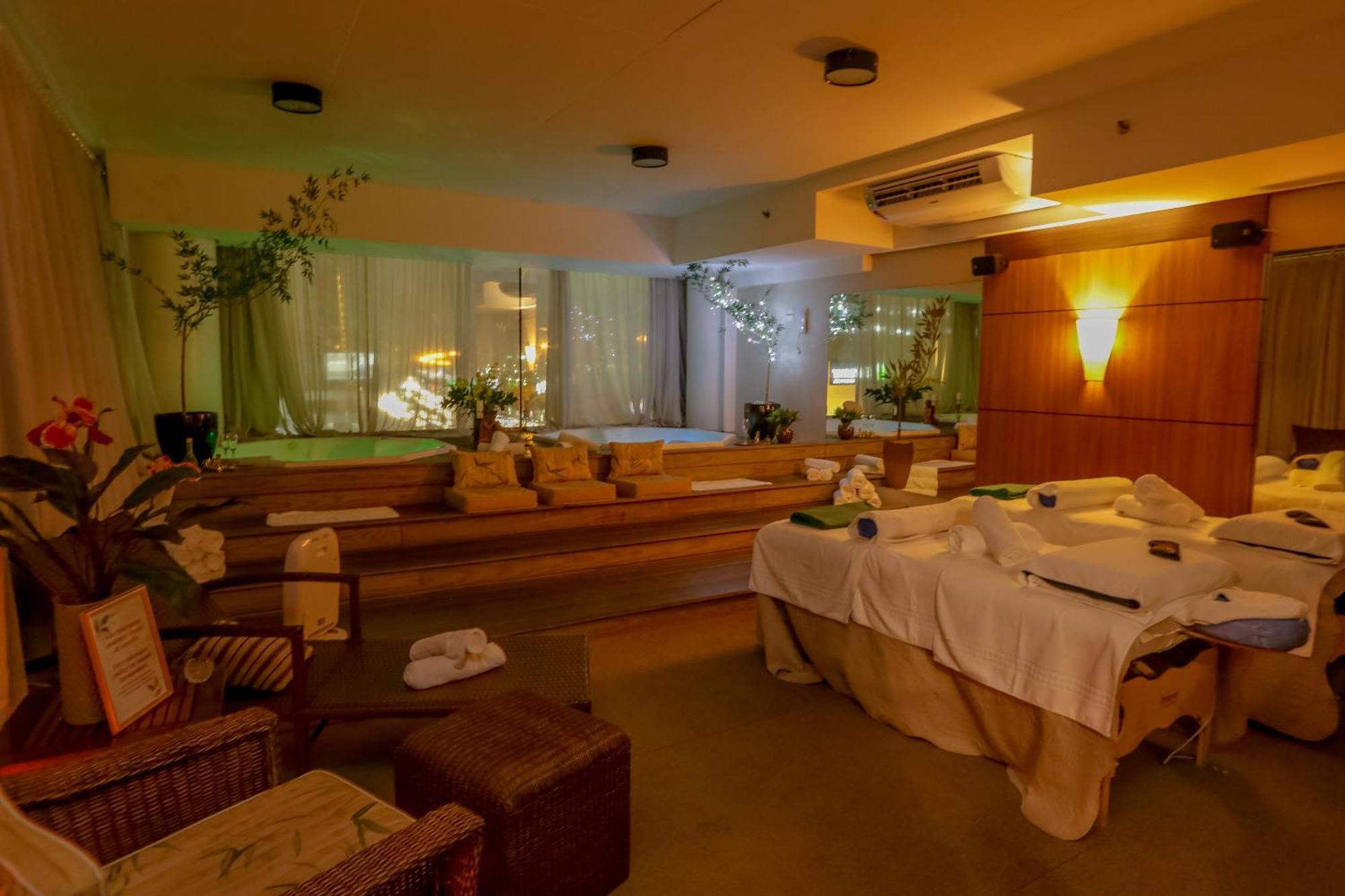 Florianópolis Majestic Palace Hotel מראה חיצוני תמונה A spa in a hotel