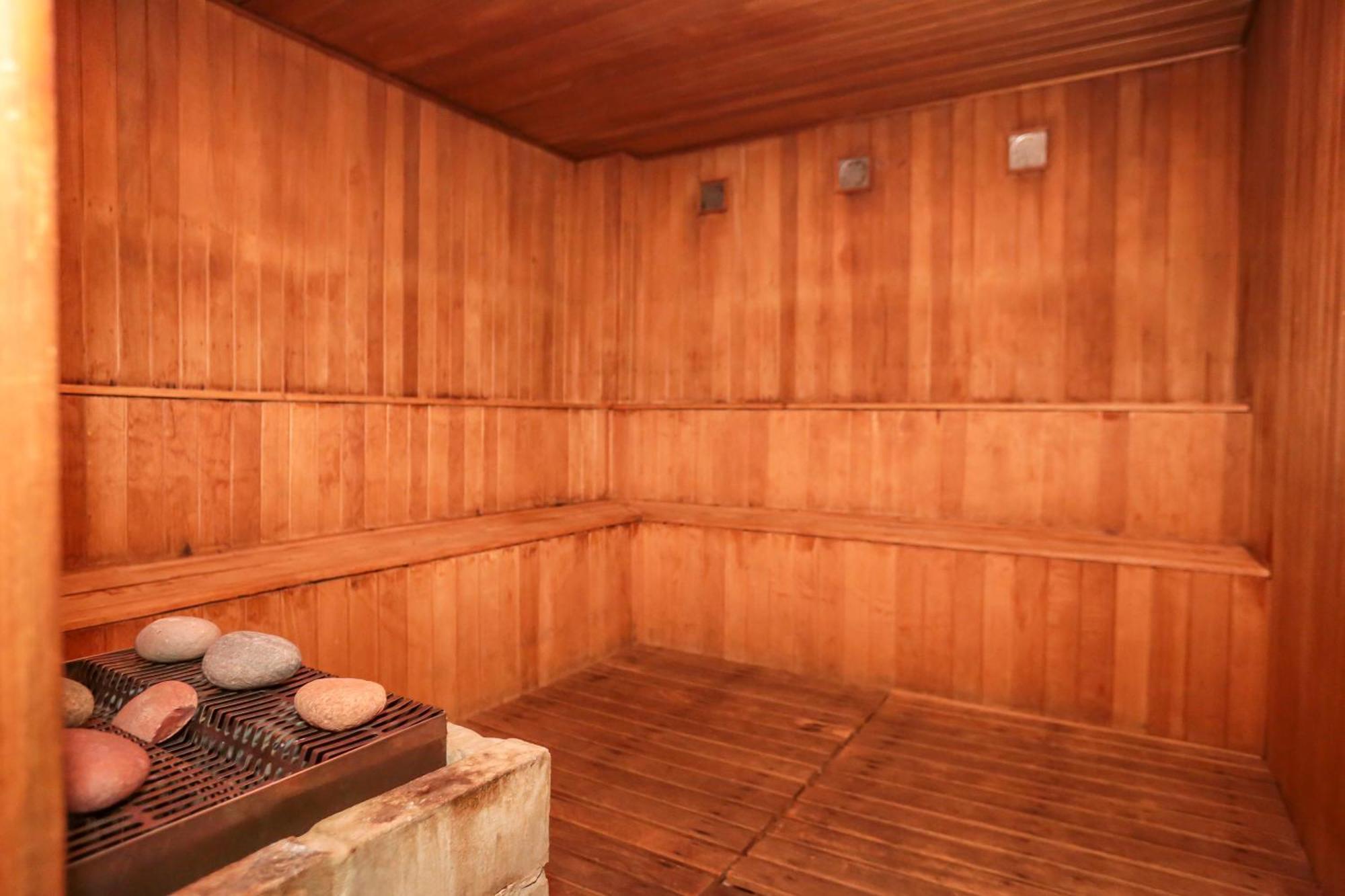 Florianópolis Majestic Palace Hotel מראה חיצוני תמונה A Finnish sauna